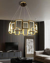 WOMO Rectangular Led Round Chandelier-WM2778 thumbnail
