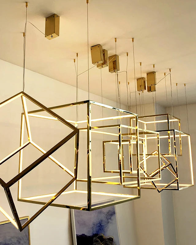 WOMO Cube Led Chandelier-WM2571