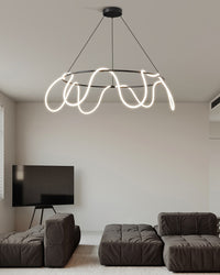 WOMO Rope Led Round Chandelier-WM2059b