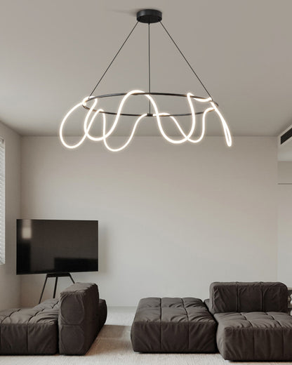 WOMO Rope Led Circular Chandelier-WM2059b