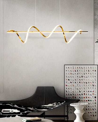 WOMO Spiral Linear Chandelier-WM2723