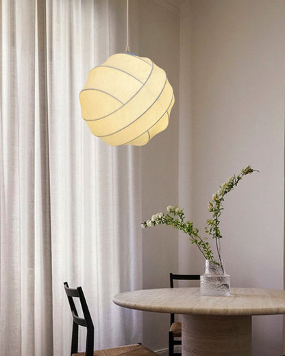 WOMO Globe Silk Pendant Light-WM2759