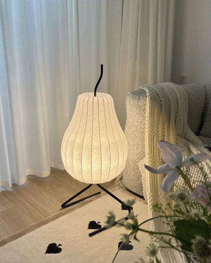 WOMO Pear Lantern Silk Floor Lamp-WM7126