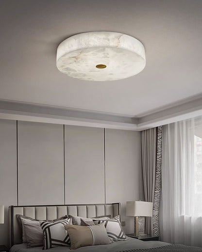 WOMO Modern Round Alabaster Ceiling Light-WM1118