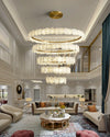 WOMO Tiered Circular Alabaster Chandelier-WM2671 thumbnail