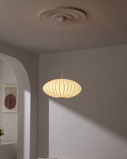 WOMO Flying Saucer Silk Pendant Light-WM2534