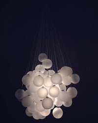 WOMO Cluster Glass Bubble Chandelier-WM2471
