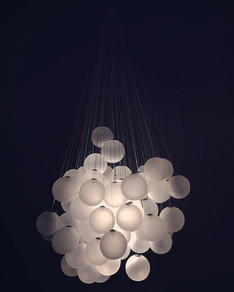 WOMO Cluster Glass Bubble Chandelier-WM2471