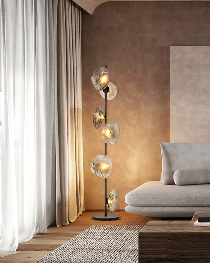 WOMO Blown Glass Floor Lamp-WM7082