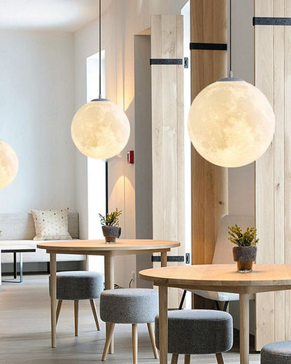 WOMO Globe Moon Large Pendant Light-WM2703