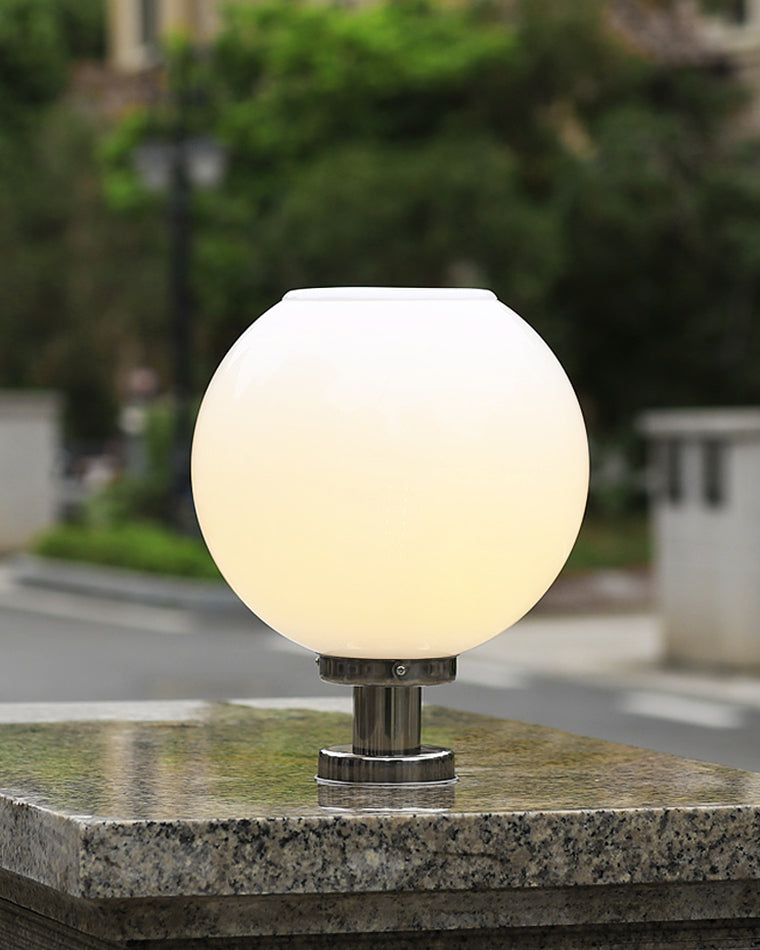 WOMO Globe Outdoor Pillar Light-WM9217