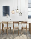WOMO Colored Glass Globe Pendant Light-WM2573 thumbnail