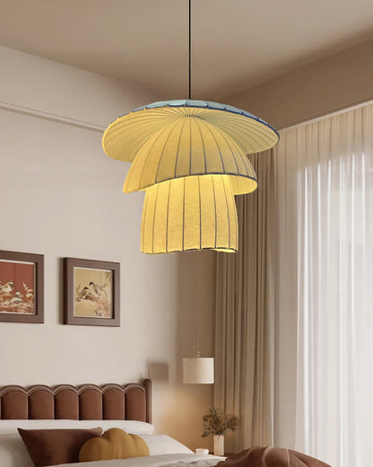 WOMO Japandi Coir Silk Pendant Light-WM2963