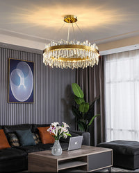 WOMO Round Crystal Chandelier-WM2488a