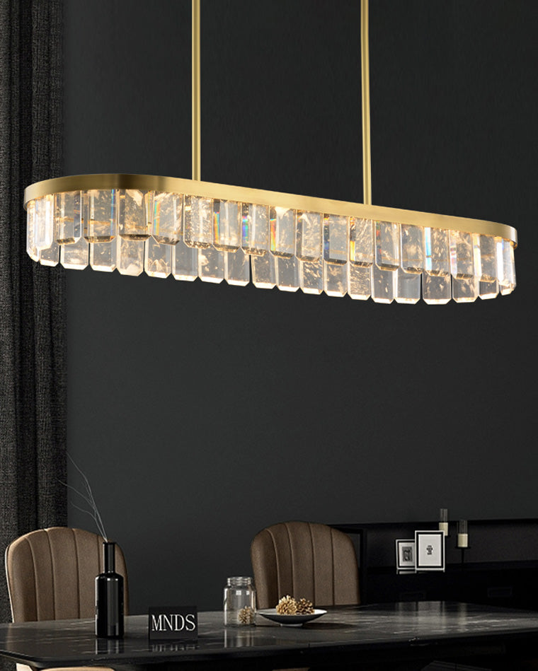 WOMO Linear Crystal Chandelier-WM2540