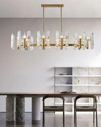 WOMO Linear Crystal Chandelier-WM2459