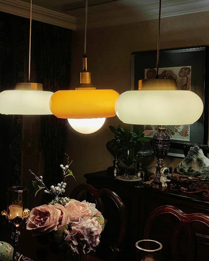 WOMO 70s Saucer Pendant Light-WM2499