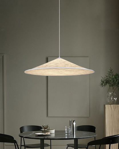 WOMO Fabric Cone Pendant Light-WM2729