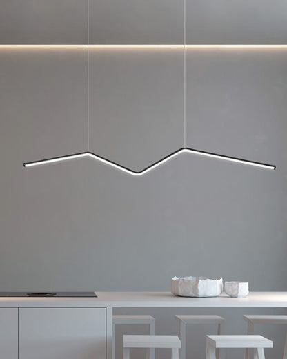 WOMO Zigzag Linear Pendant light-WM2638