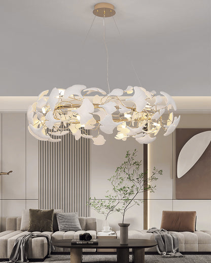 WOMO Gingko Round Chandelier-WM2419