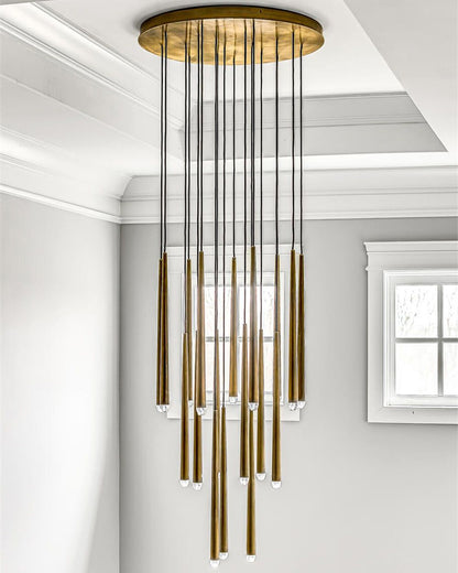 WOMO Cascading Tube Chandelier-WM2914