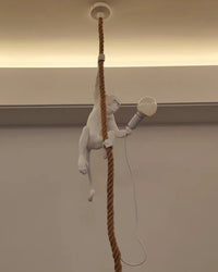 WOMO Monkey Rope Pendant Light-WM2467