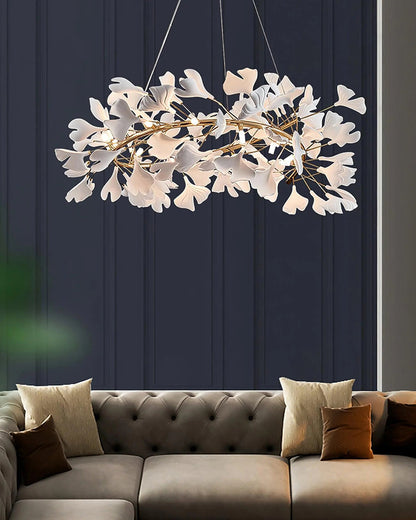 WOMO Gingko Spiral Chandelier-WM2416