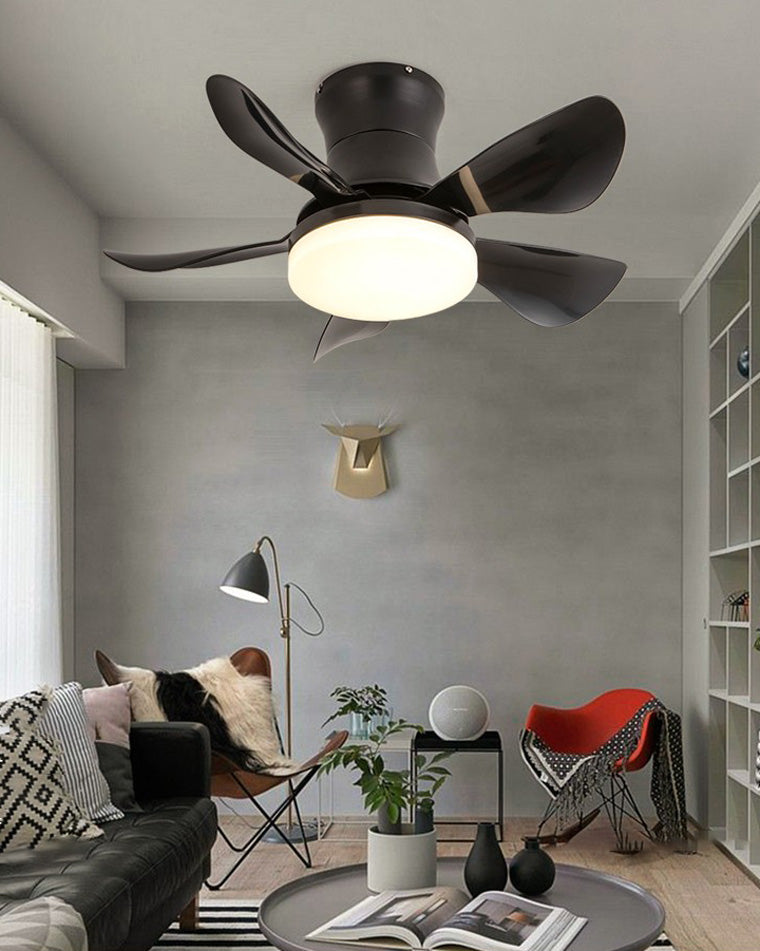 WOMO Small Ceiling Fan Lamp-WM5088