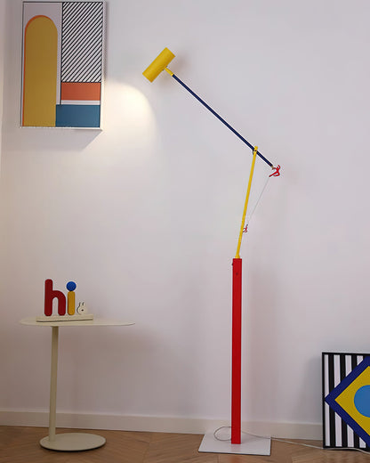 WOMO Multicolour Cantilever Floor Lamp-WM7103