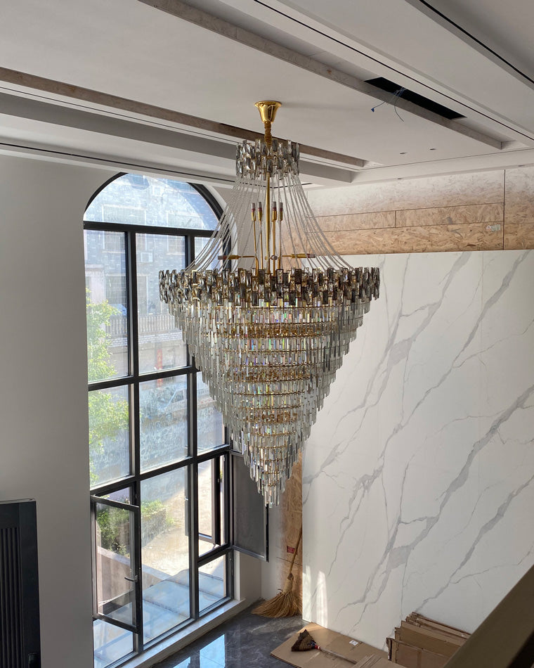 WOMO Massive Tiered Crystal Chandelier-WM2380