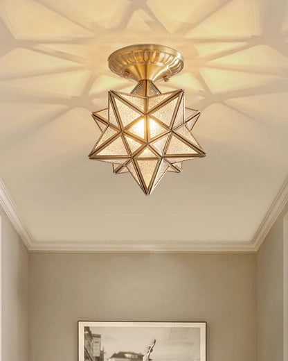 WOMO Moravian Star Ceiling Light-WM1116