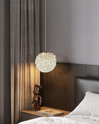 WOMO Small Crystal Sphere Pendant Light-WM2367