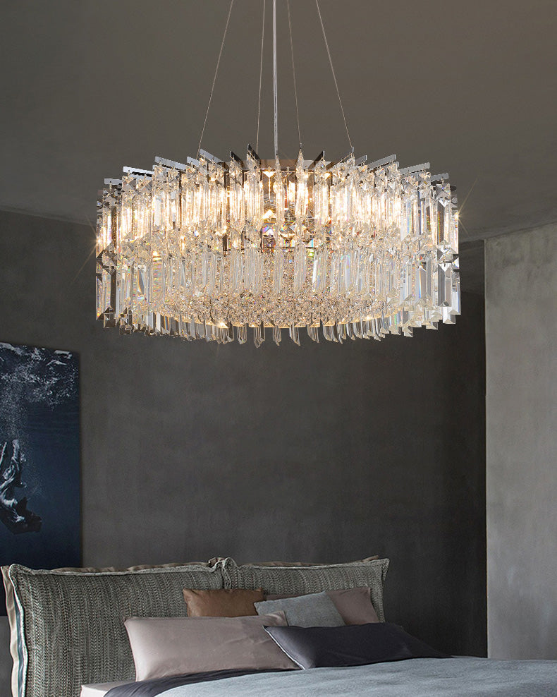 WOMO Round Crystal Chandelier-WM2626