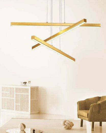 WOMO Multi Sticks Linear Chandelier-WM2634