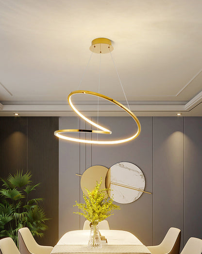 WOMO Swirl Led Chandelier-WM2461