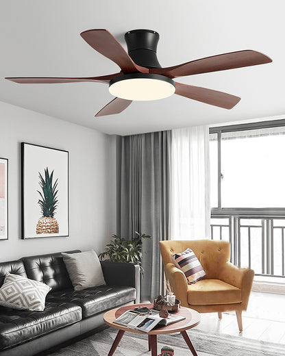 WOMO 5 Blade Modern Ceiling Fan Lamp-WM5126