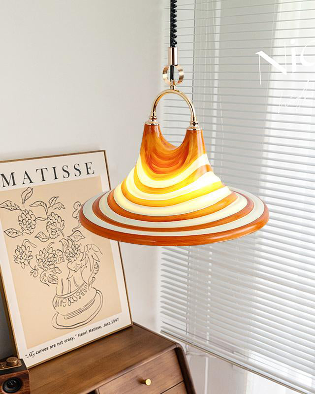 WOMO Cone Rise Fall Pendant Light-WM2866