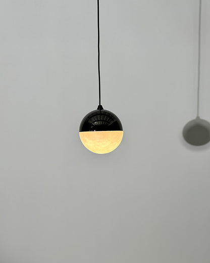 WOMO Alabaster Globe Pendant Light-WM2922