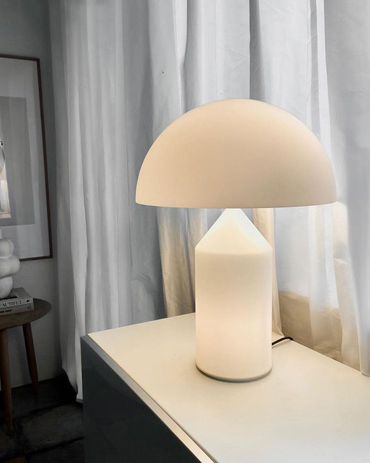 WOMO Dome Metal Mushroom Table Lamp-WM8002