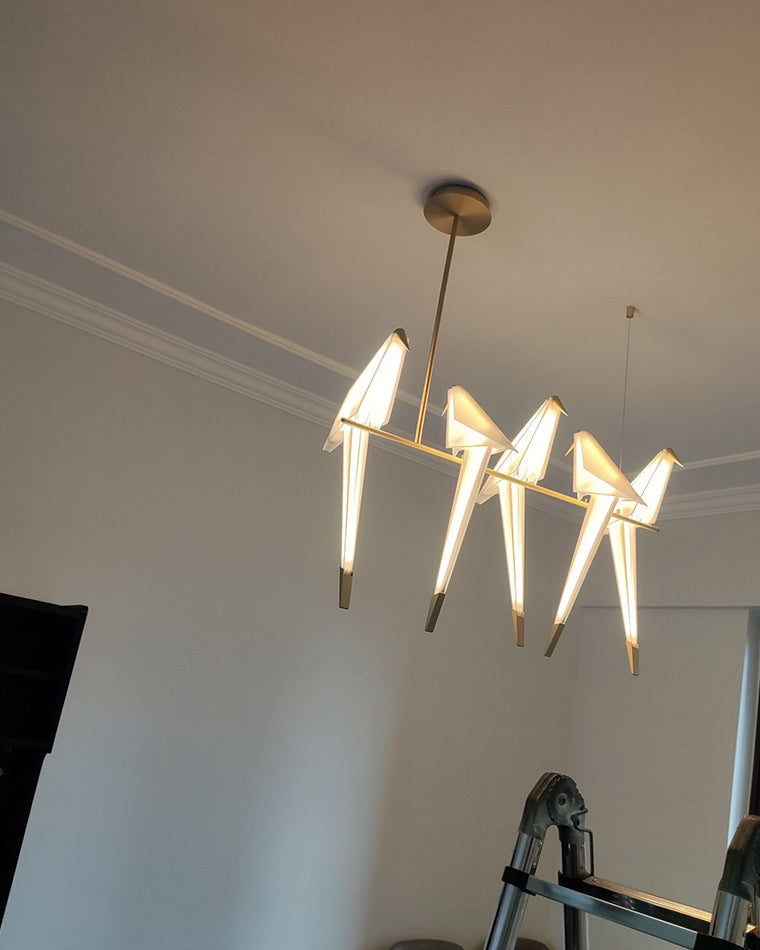 WOMO Origami Bird Linear Chandelier-WM2736