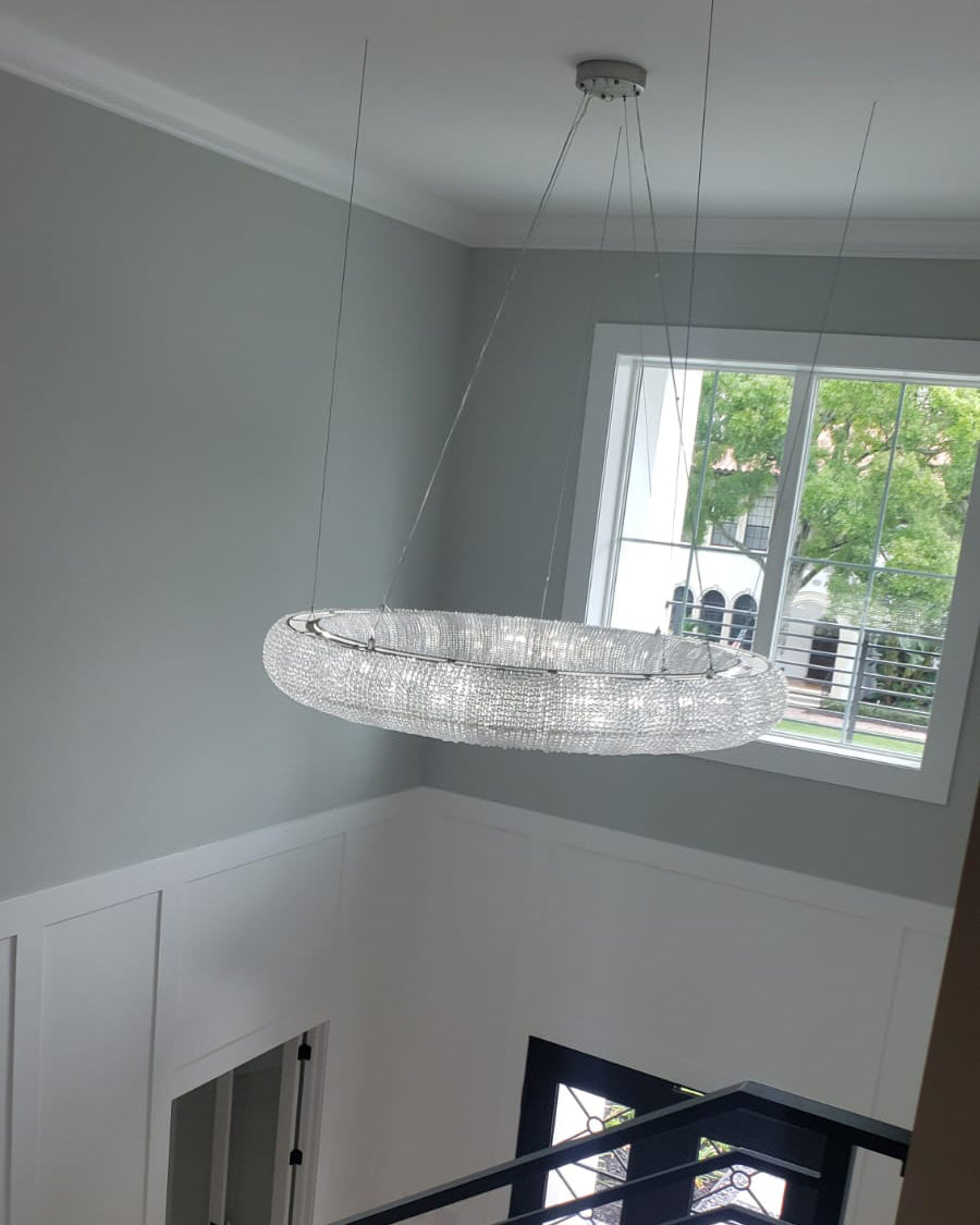 WOMO Halo Crystal Chandelier-WM2910