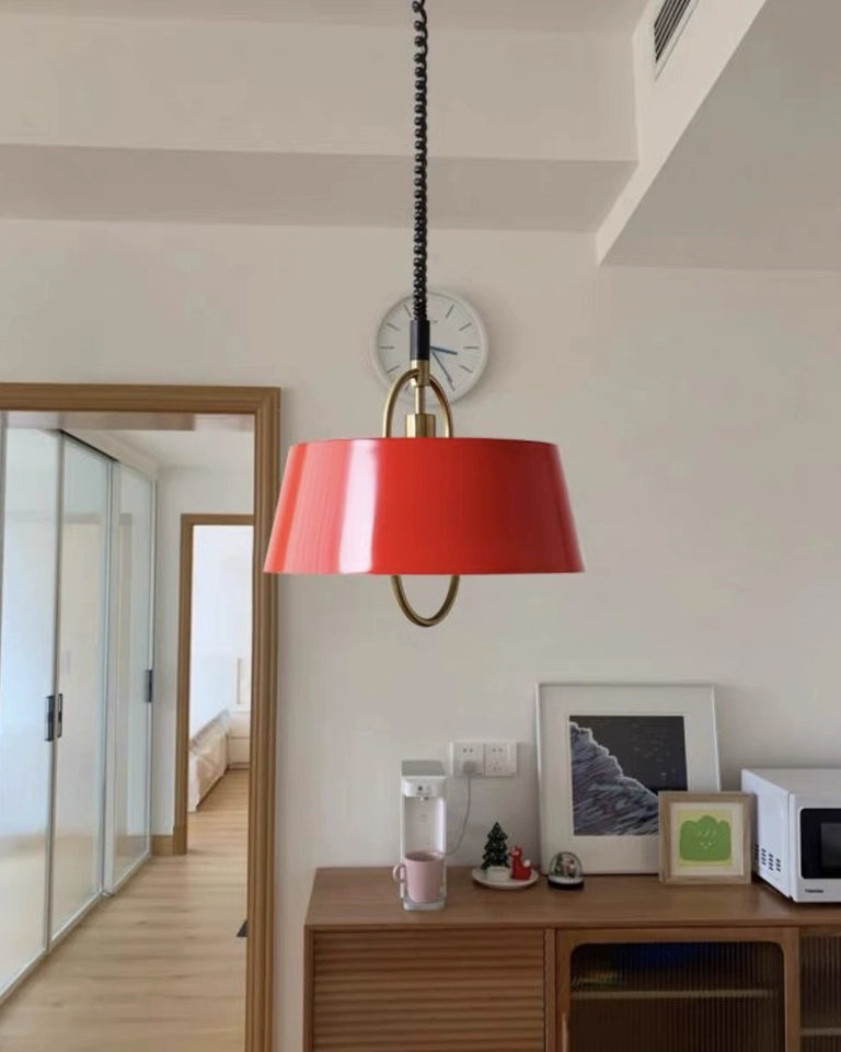 WOMO Modern Colored Pull Chain Pendant Light-WM2794