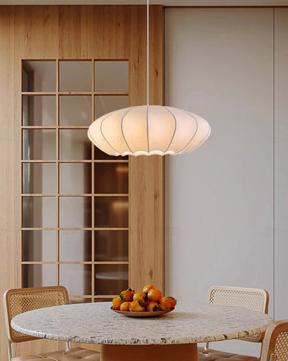 WOMO Flying Saucer Silk Pendant Light-WM2973