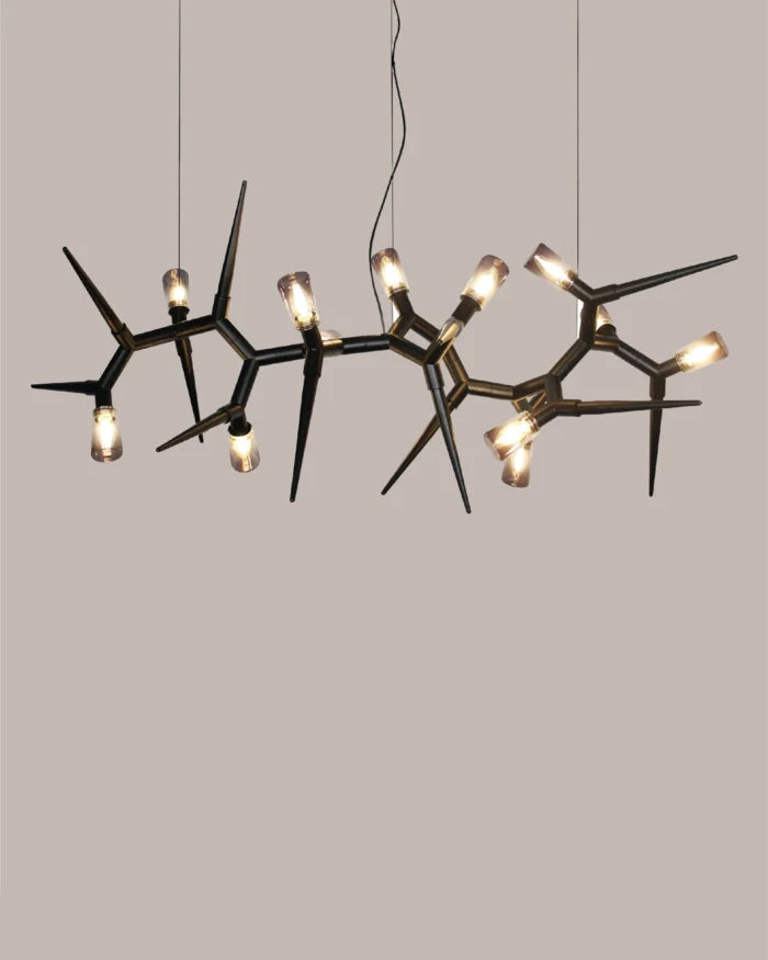 WOMO Black Branch Chandelier-WM2672