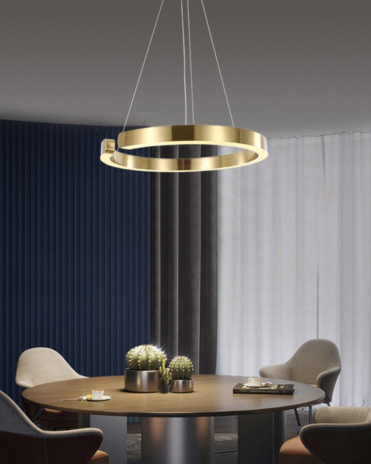 WOMO Tiered Circular Led Chandelier-WM2464