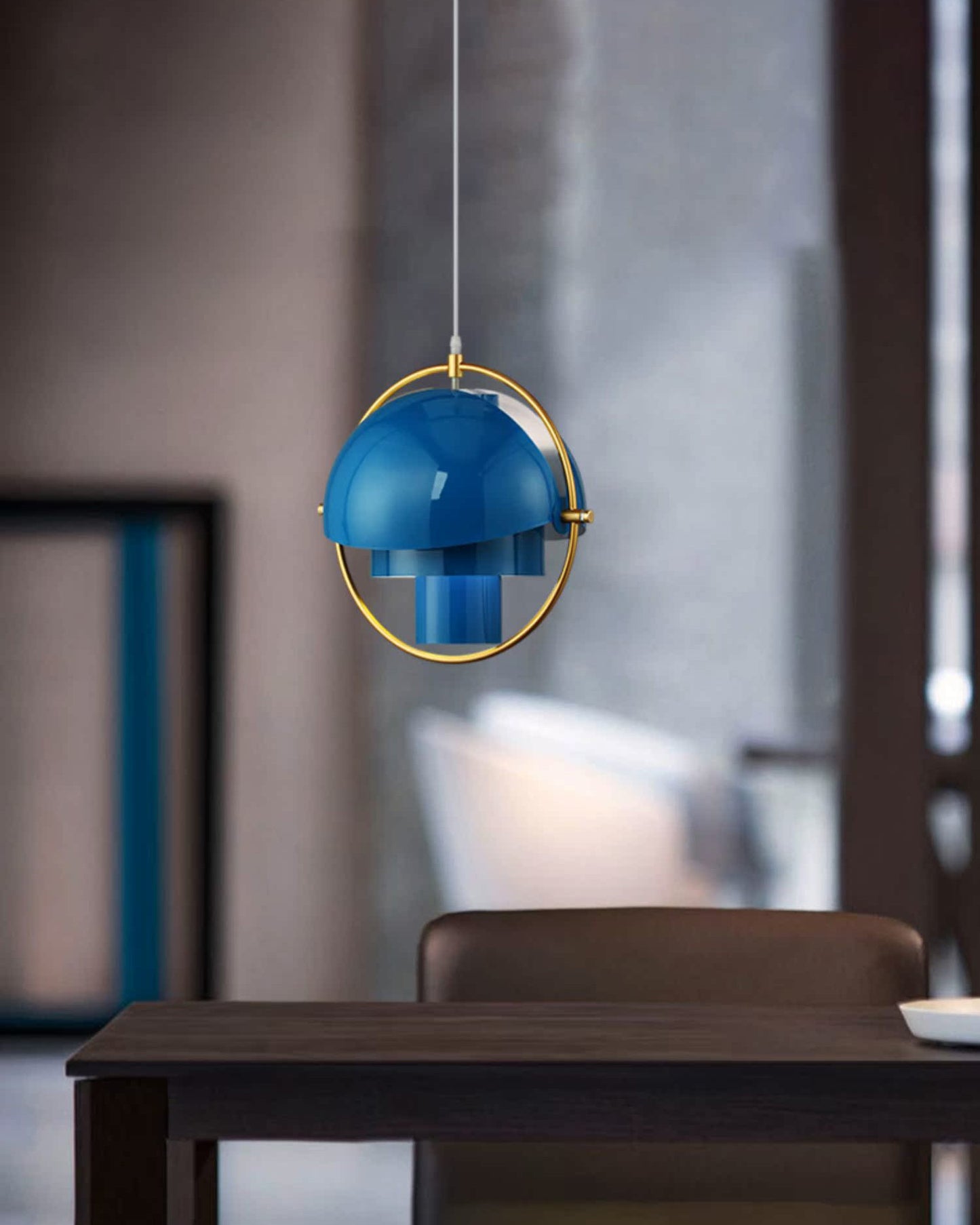 WOMO Adjustable Metal Globe Pendant Light-WM2564