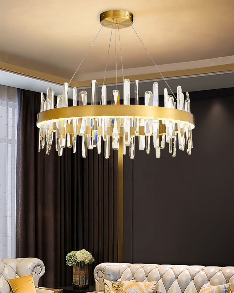 WOMO Round Crystal Chandelier-WM2485a