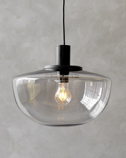 WOMO Semi-Sphere Glass Pendant Light-WM2567