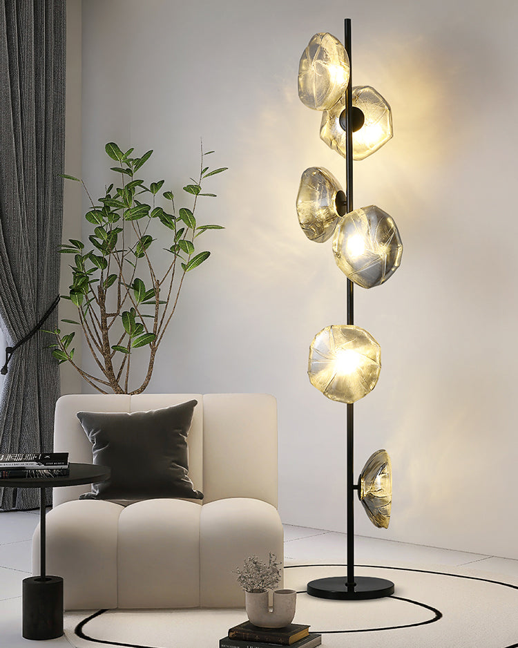 WOMO Blown Glass Floor Lamp-WM7082