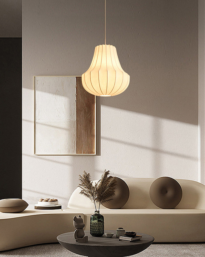 WOMO Japandi Silk Pendant Light-WM2953